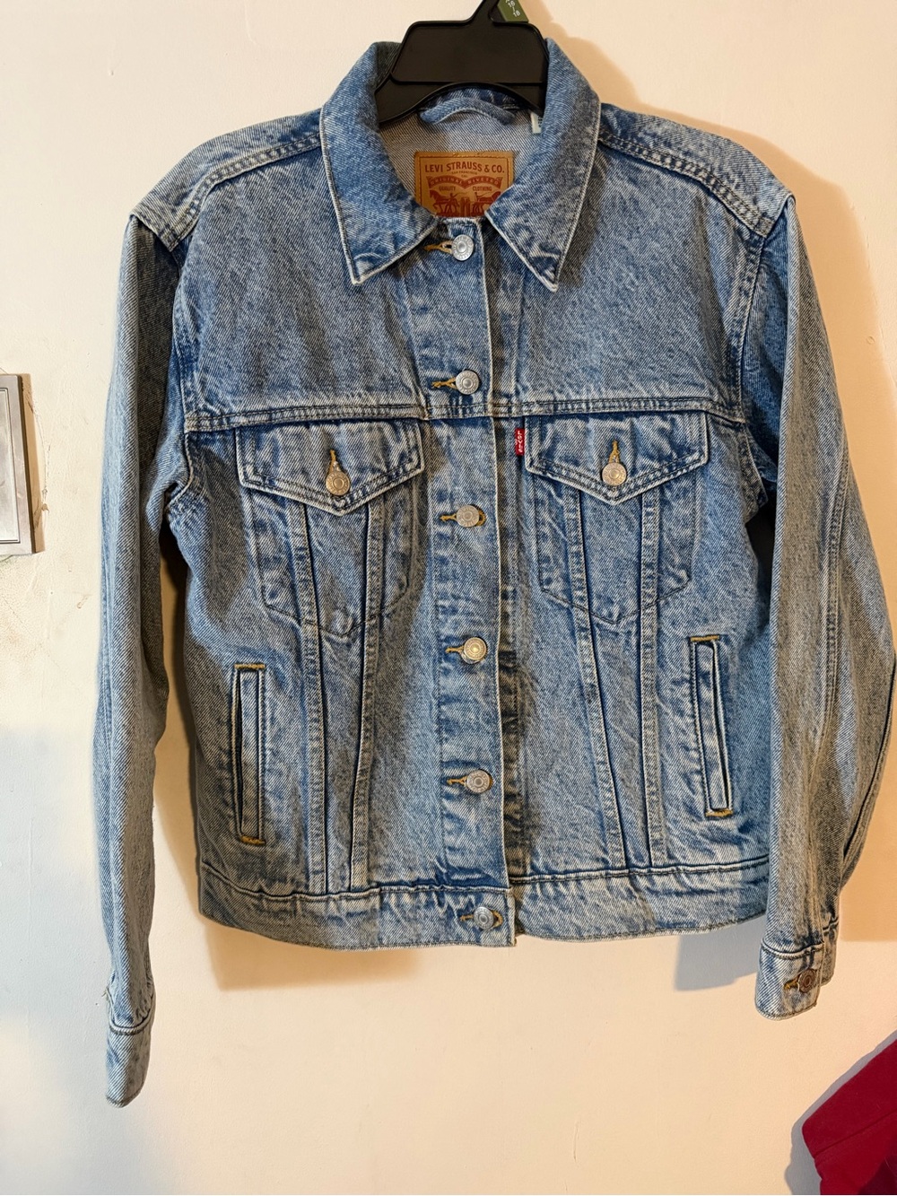 Levi’s Ex-Boyfriend Trucker, Classic Denim Jacket, Size S, 11/2019 collection